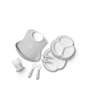 8-piece meal set Grey colour Babybjörn