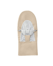 Balance Soft woven jersey bouncer cover Beige/grey colour  Babybj&ouml;rn