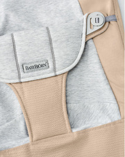 Balance Soft woven jersey bouncer cover Beige/grey colour  Babybj&ouml;rn