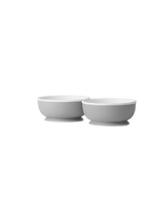 Set of 2 baby bowls Grey colour Babybjörn