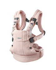 Harmony woven melange baby carrier Light pink colour  Babybj&ouml;rn