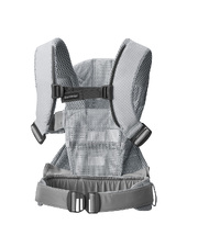 One Air Mesh 3D baby carrier Silver colour  Babybj&ouml;rn