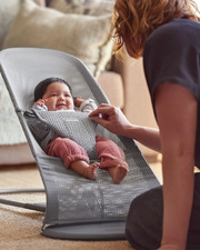 Bliss Mesh bouncer Grey colour  Babybj&ouml;rn
