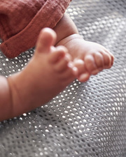 Bliss Mesh bouncer Grey colour  Babybj&ouml;rn