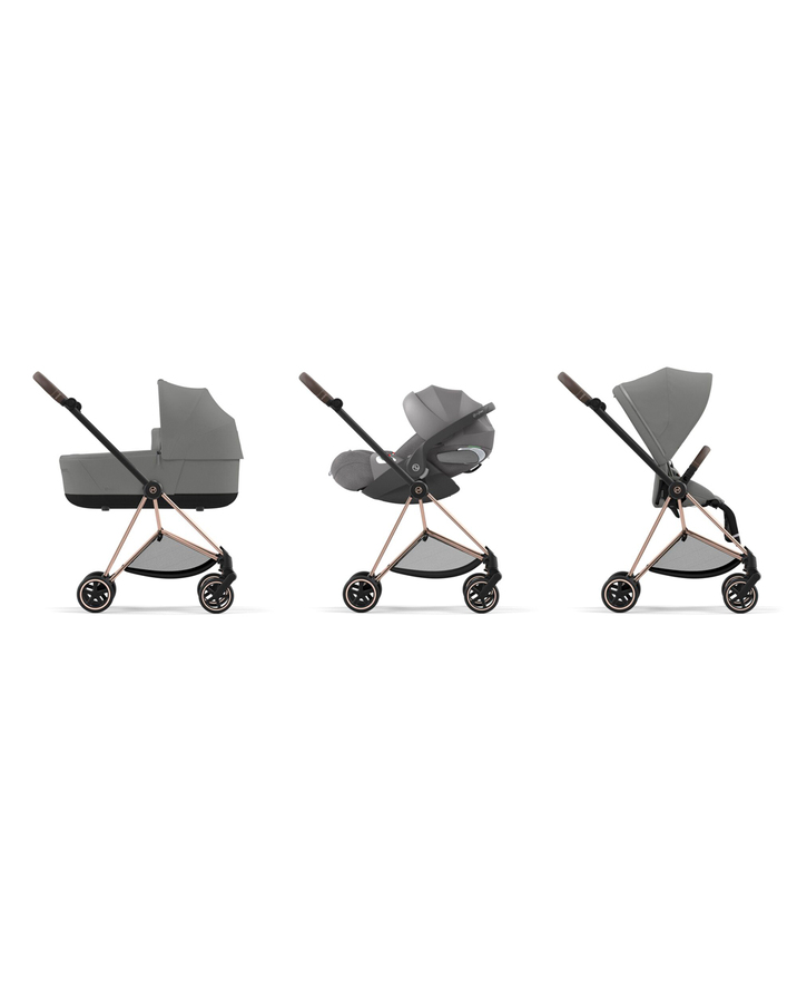 Mios Lux carrycot Mirage grey colour Cybex