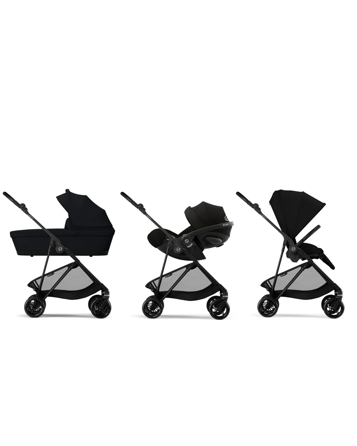 Melio carrycot Magic black colour  Cybex