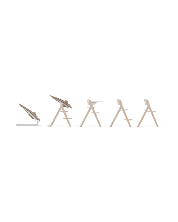 Click & Fold highchair Light natural colour  Cybex