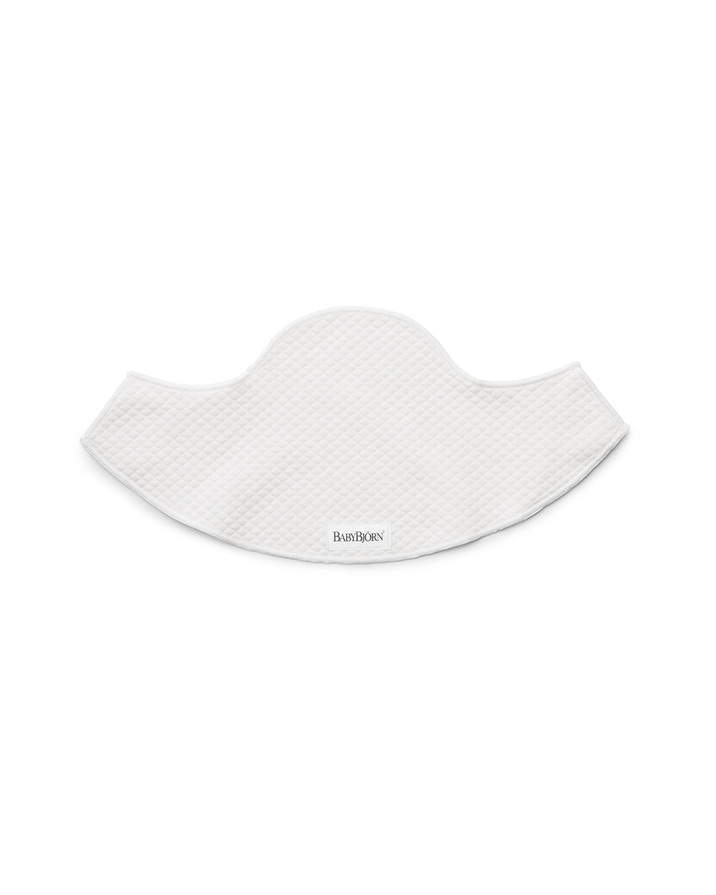2 Move and Mini baby bibs White colour  Babybj&ouml;rn