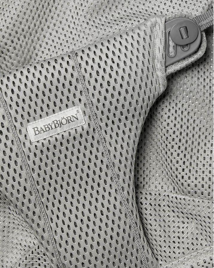 Bliss Mesh bouncer cover Grey colour  Babybj&ouml;rn