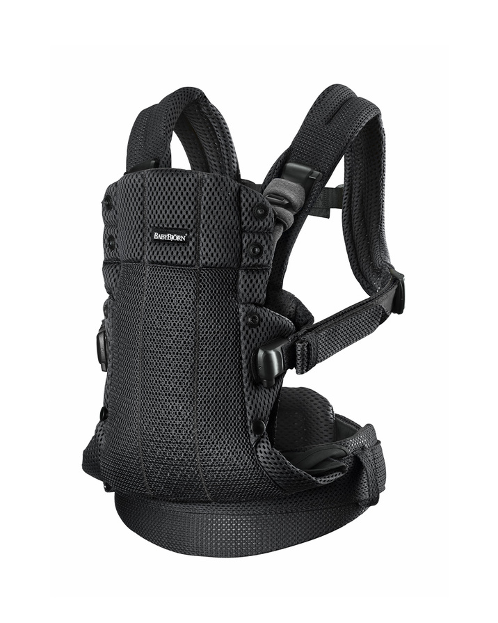Harmony Mesh 3D baby carrier Black colour  Babybj&ouml;rn