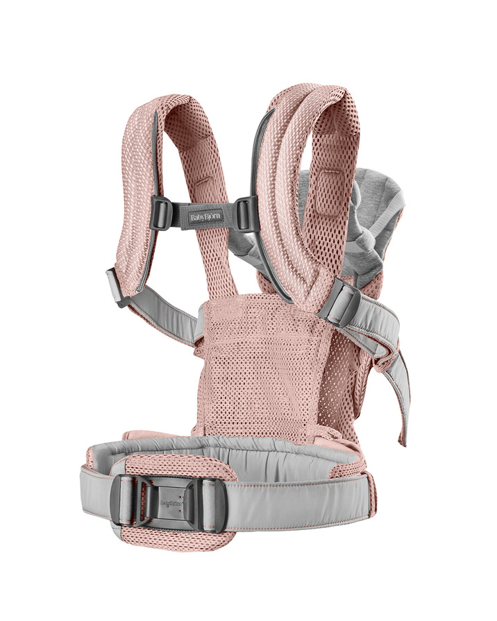 Harmony Mesh 3D baby carrier Powder pink colour  Babybj&ouml;rn