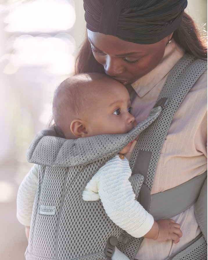 Move Mesh 3D baby carrier Grey colour  Babybj&ouml;rn