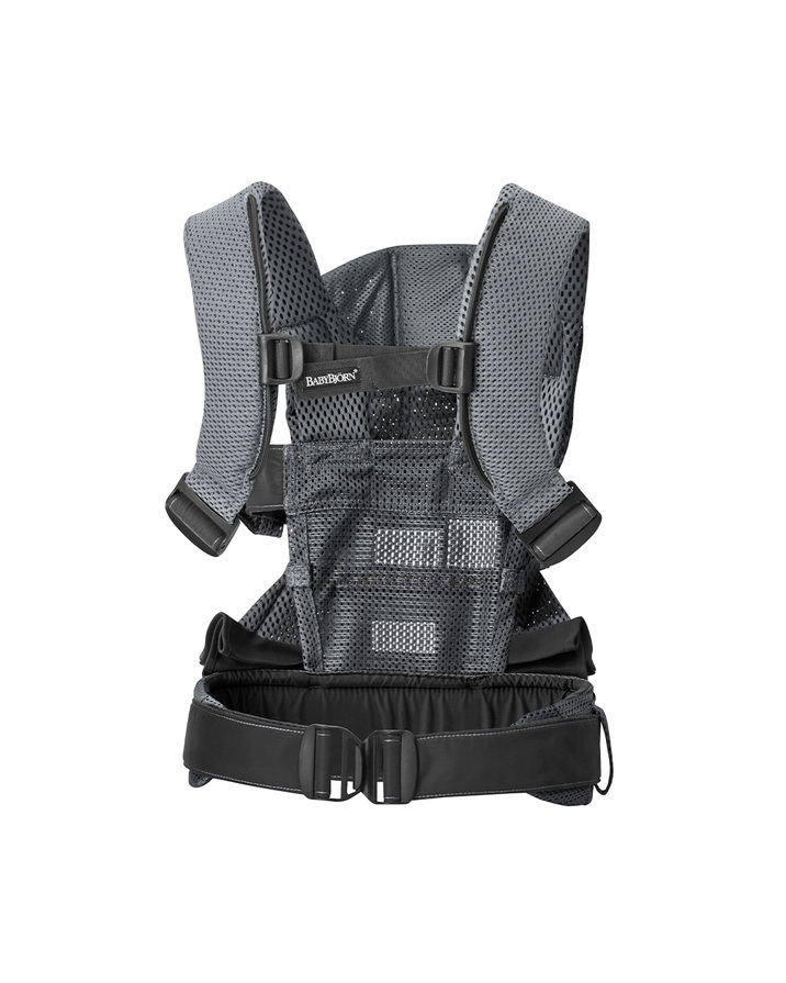 One Air Mesh 3D baby carrier Anthracite colour  Babybj&ouml;rn