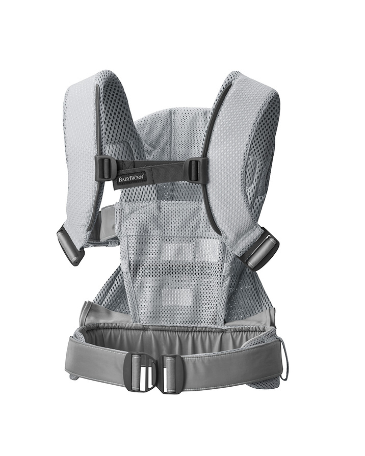 One Air Mesh 3D baby carrier Silver colour  Babybj&ouml;rn