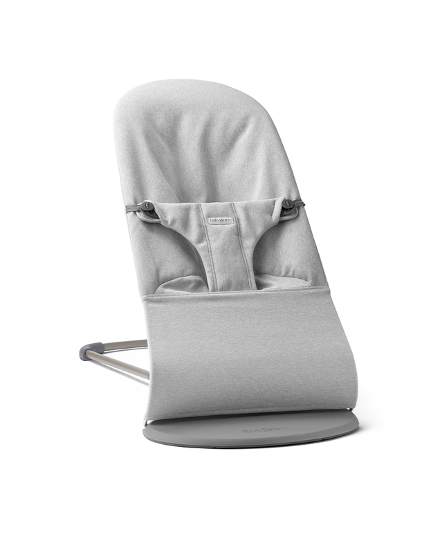 Bliss woven bouncer Light grey colour  Babybjörn