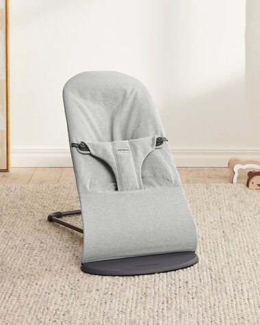 Bliss woven bouncer Light grey colour  Babybj&ouml;rn
