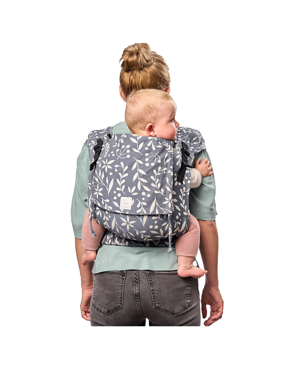 Limas Plus baby carrier Floral beige colour  Stokke