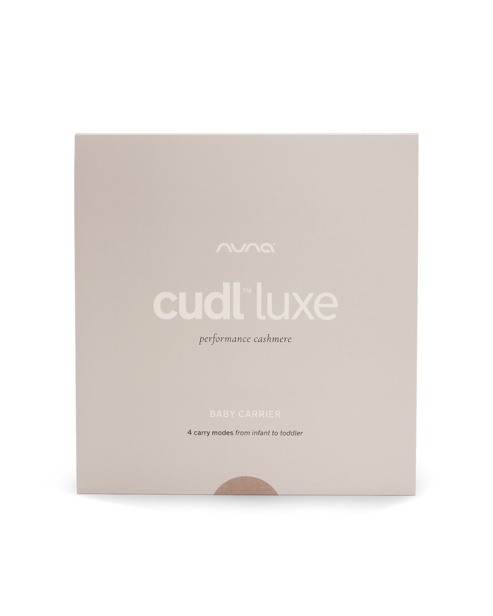 Cudl luxe baby carrier Pearl colour  Nuna