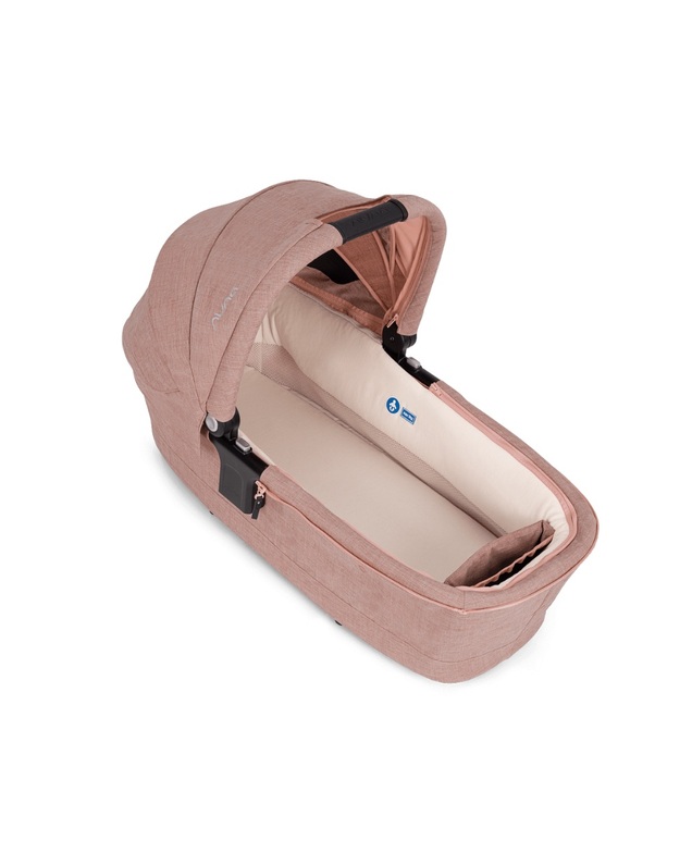 Triv Next carrycot Pink colour  Nuna
