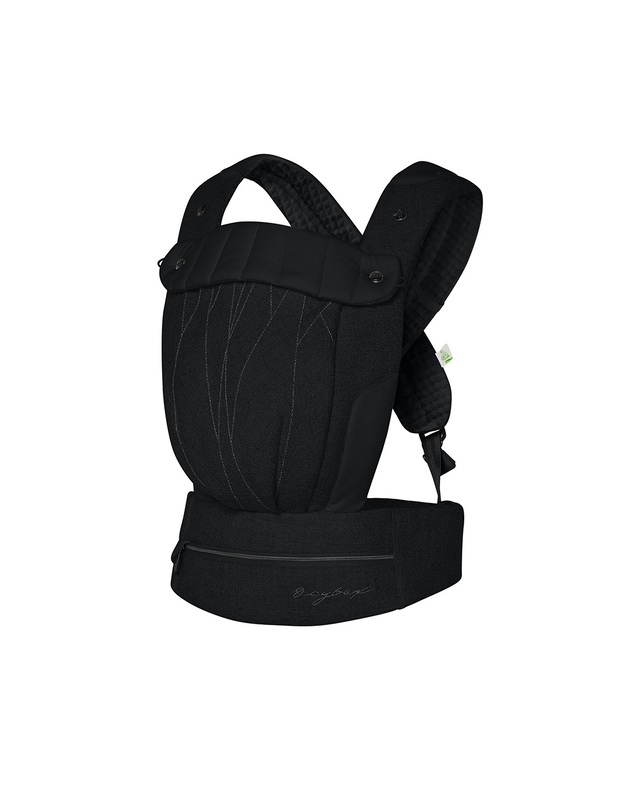 Coya Carrier Bouclé Stone black colour  Cybex