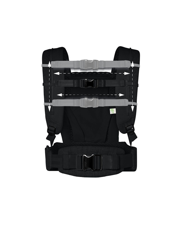 Coya Carrier Bouclé Stone black colour  Cybex