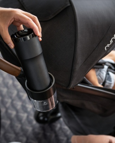 Trvl pushchair cup holder Black/transparent colour  Nuna