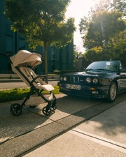 Trvl lx Nuna x BMW puschair Mica colour  Nuna