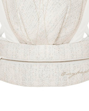 Coya Carrier Boucl&eacute; Cream white colour  Cybex