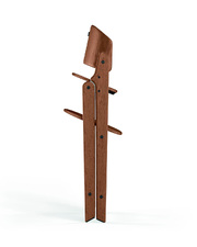 Chair Click & Fold 4-en-1 All natural dark colour  Cybex