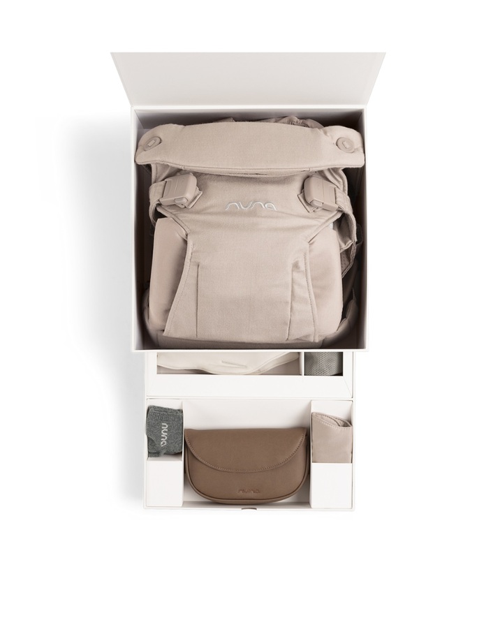 Cudl luxe baby carrier Dusk colour  Nuna