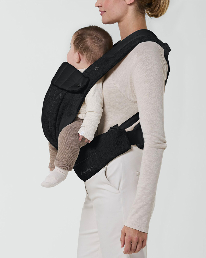 Coya Carrier Boucl&eacute; Stone black colour  Cybex