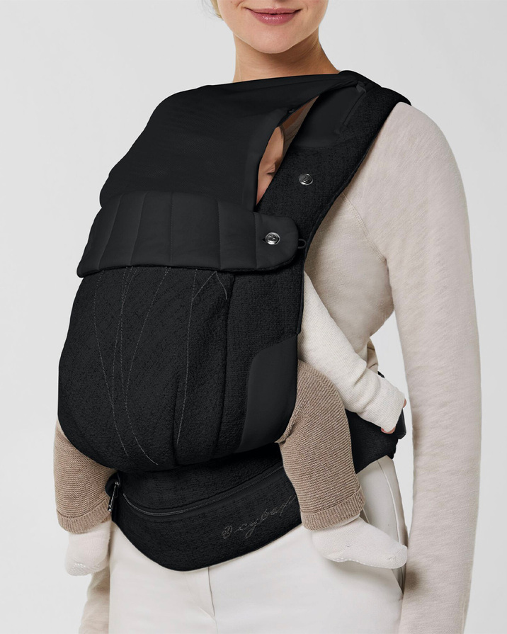 Coya Carrier Boucl&eacute; Stone black colour  Cybex