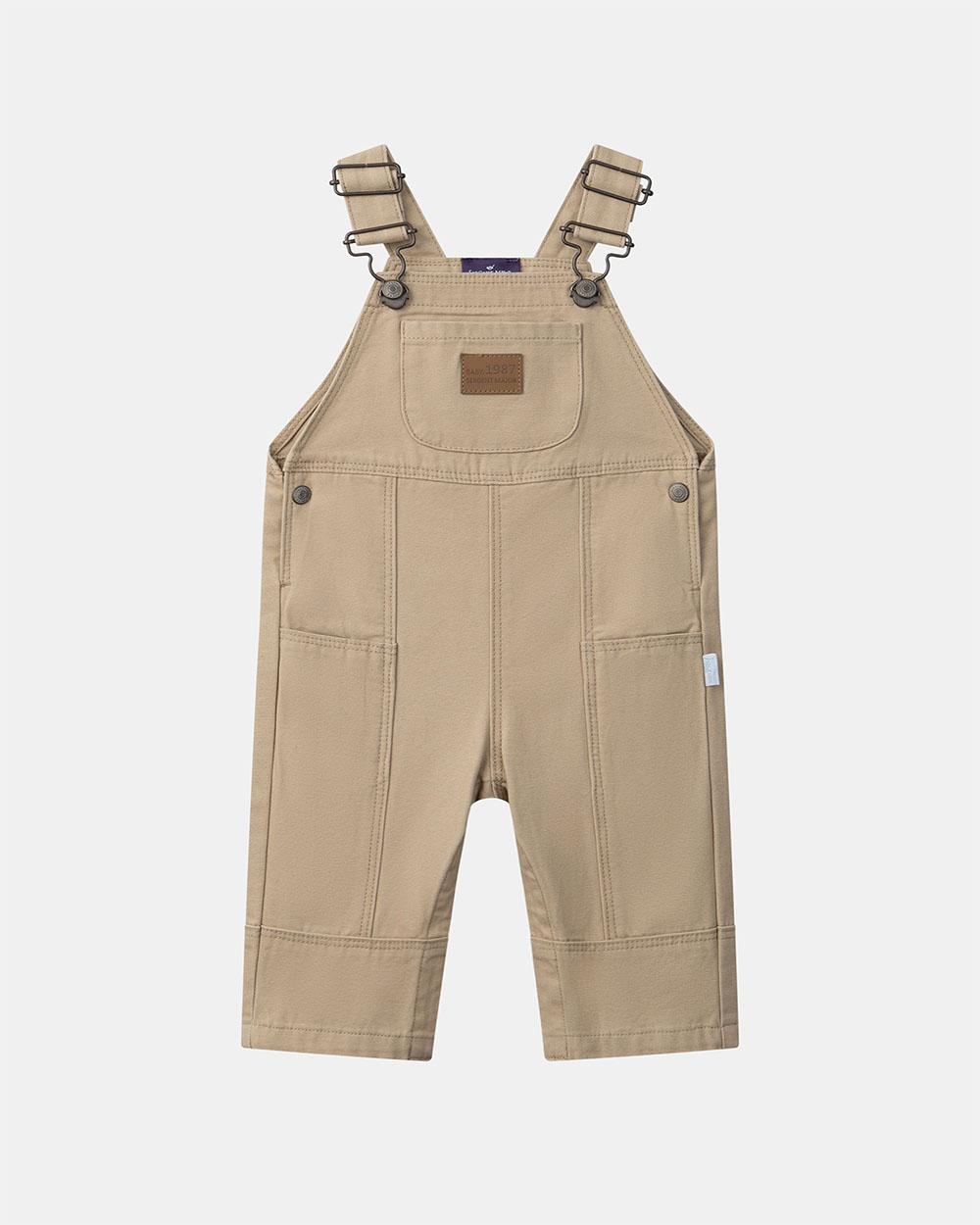 Long cotton dungarees Beige colour  Sergent Major