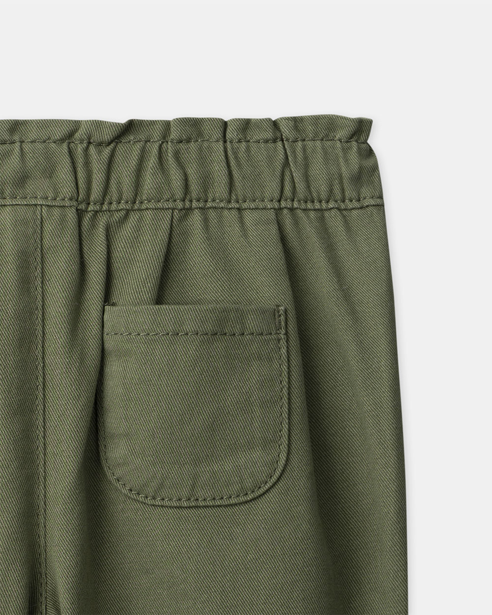 Adjustable twill pants Khaki colour  Sergent Major