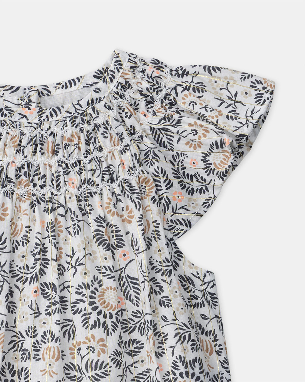 Floral print dress and bloomers Grey colour  Sergent Major