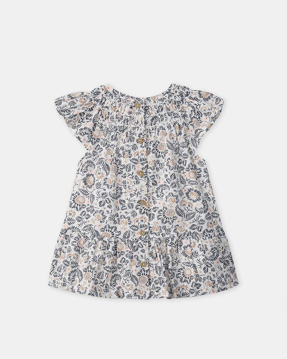 Floral print dress and bloomers Grey colour  Sergent Major