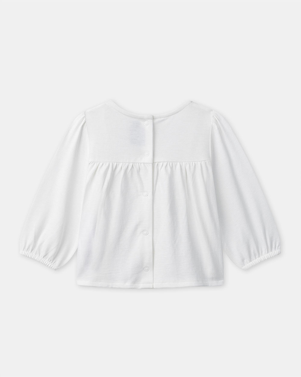 Blouse with floral embroidery Ecru colour  Sergent Major