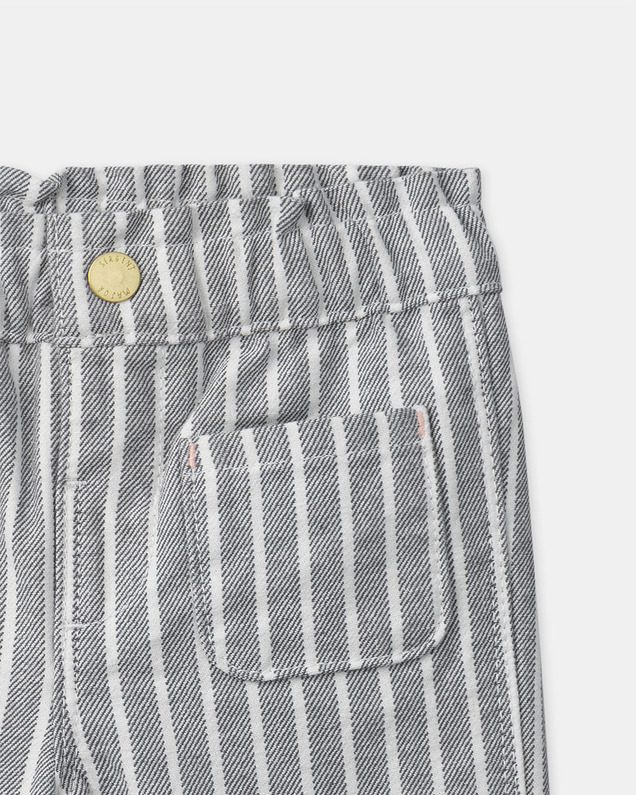Striped flare pants Grey colour  Sergent Major