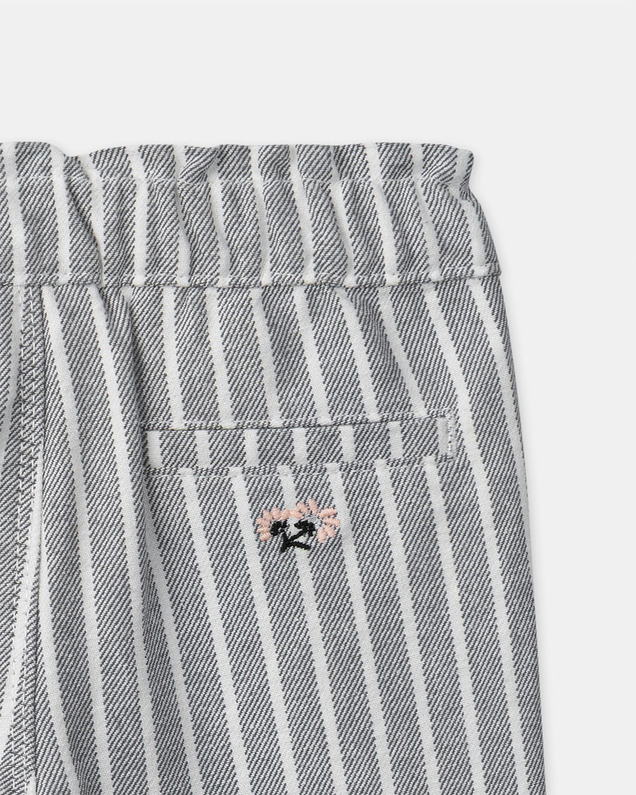 Striped flare pants Grey colour  Sergent Major