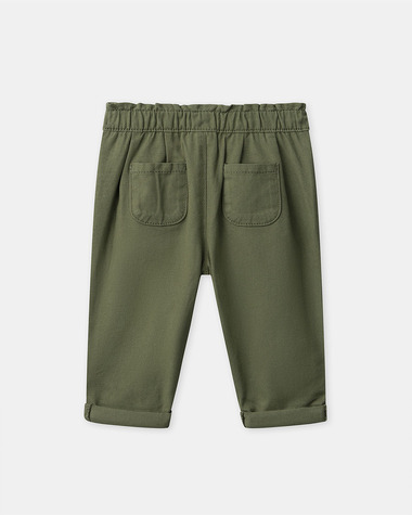 Adjustable twill pants Khaki colour  Sergent Major