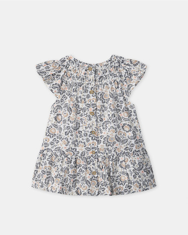 Floral print dress and bloomers Grey colour  Sergent Major