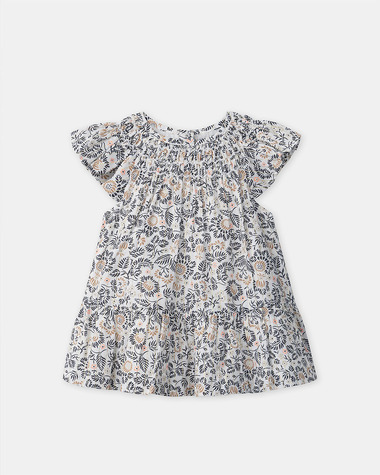 Floral print dress and bloomers Grey colour  Sergent Major