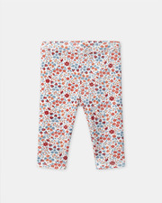 Floral and strawberry print leggings Red and blue colour  Sergent Major