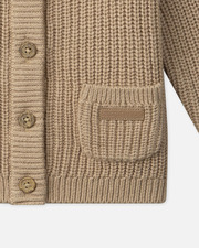 Knitted cardigan Beige colour  Sergent Major