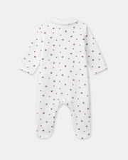 Strawberry print sleepsuit White colour  Sergent Major