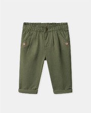 Adjustable twill pants Khaki colour  Sergent Major