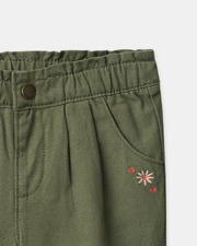 Adjustable twill pants Khaki colour  Sergent Major