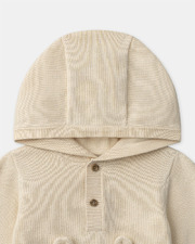 Animal print hoodie Beige colour Sergent Major