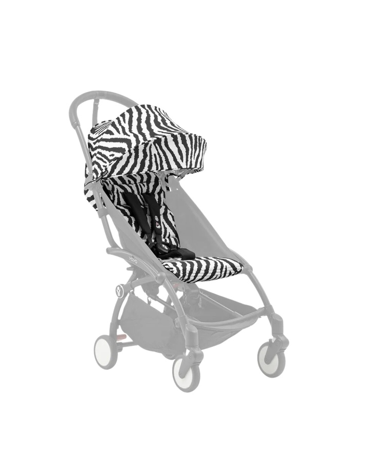 YOYO&sup3; 6+ colour pack Zebra print  Stokke