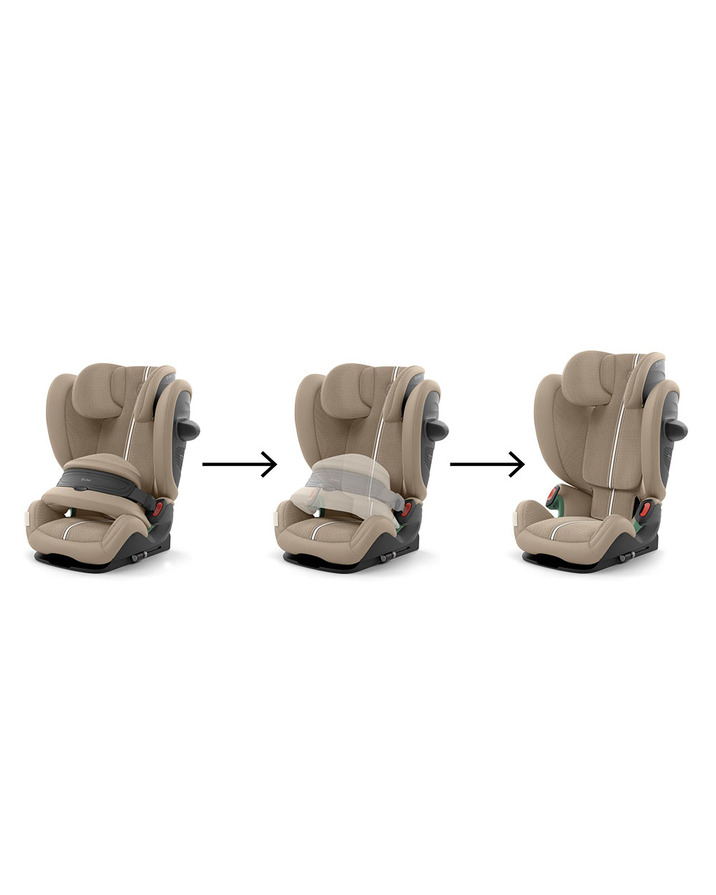 Pallas G3 i-Size car seat Almond beige colour (Plus)  Cybex